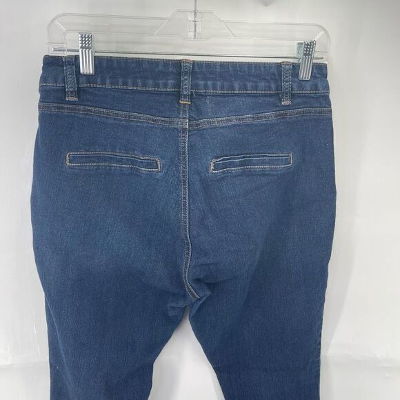 Blue Spice Women's sailor High Waist Slim Fit Skinny Jeans 7 8 - Picture 8 of 10